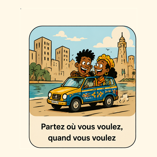 Partez où vous voulez, quand vous voulez